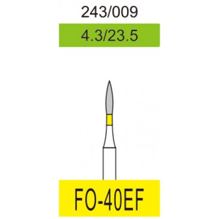 Бор алмазний FO-40EF